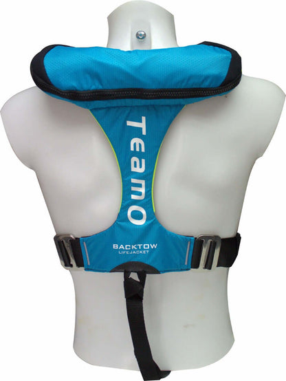 TeamO Marine PFD 275N BackTow™ Ocean Inflatable PFD - Blue