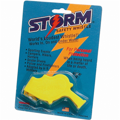 Boating Safety Whistle - Loudest and Best STORM Whistle