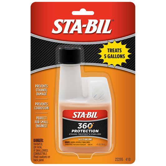 STA-BIL 360 Protection - Small Engine - 4oz *Case of 6* [22295CASE]