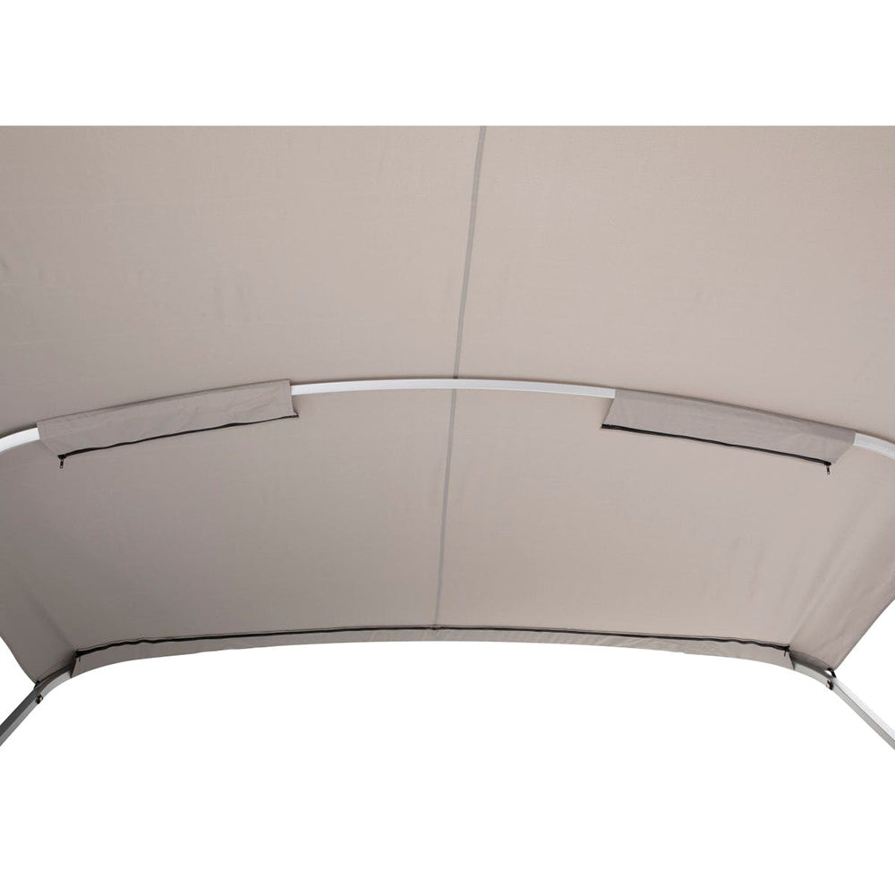 SureShade Power Bimini - Clear Anodized Frame - Grey Fabric [2020000300]