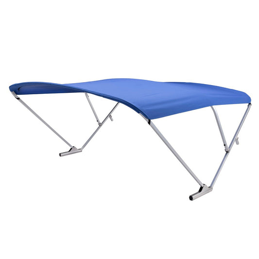 SureShade Power Bimini - Clear Anodized Frame - Pacific Blue Fabric [2020000302]